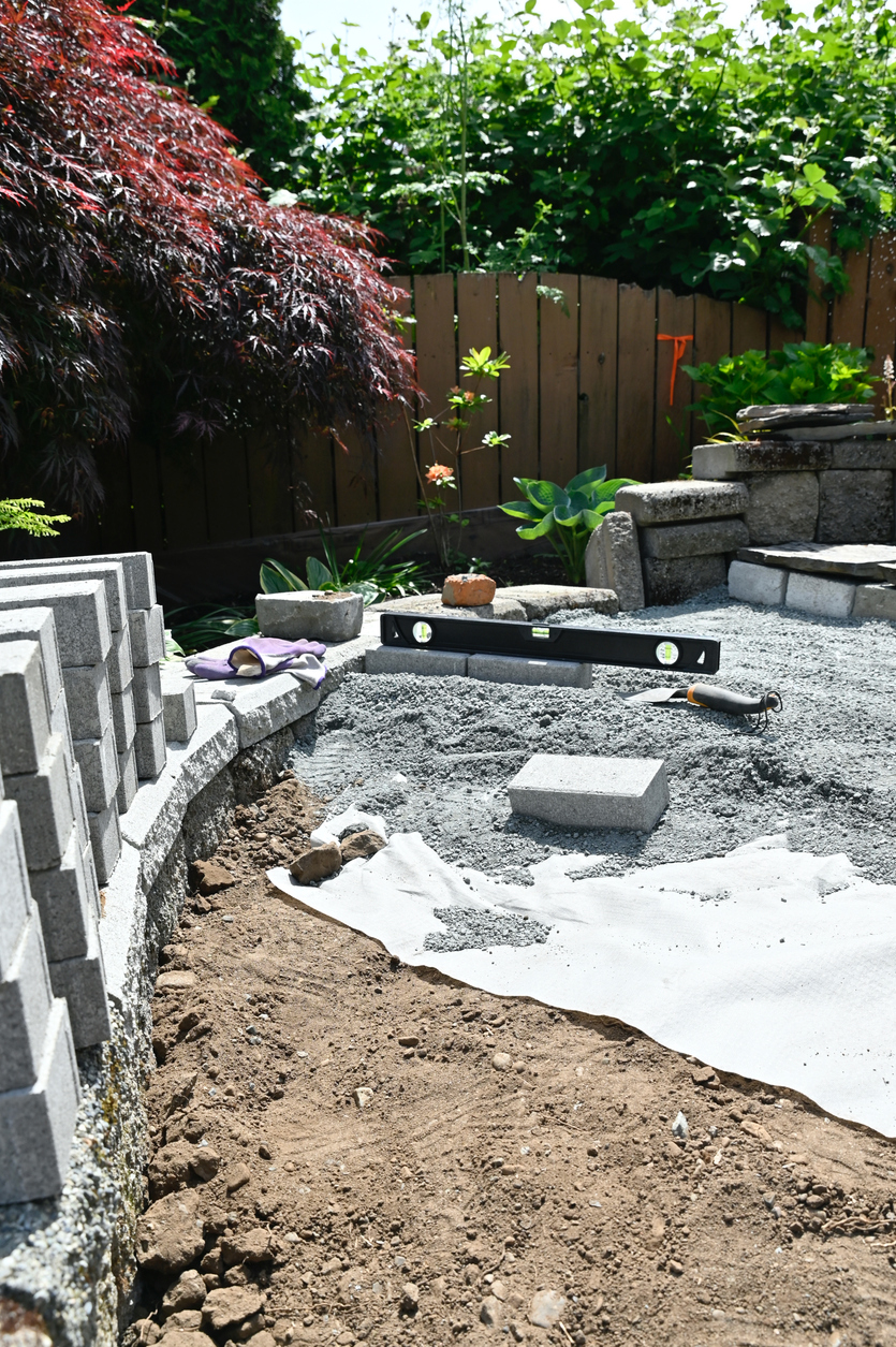 Hardscaping fair trade builders